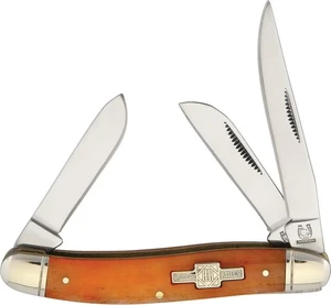 Rough Rider scyzoryk Stockman Orange Bone RR005