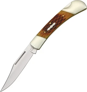 Rough Rider nóż składany Hunter Amber Bone