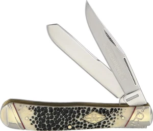 Rough Rider scyzoryk Trapper Buckshot Bone RR1544