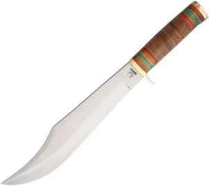 Rough Rider nóż Bowie Stacked Leather