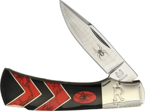 Rough Rider nóż składany Black Widow Lockback