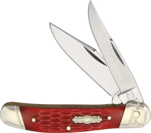 Rough Rider scyzoryky Red Picked Bone Copperhead
