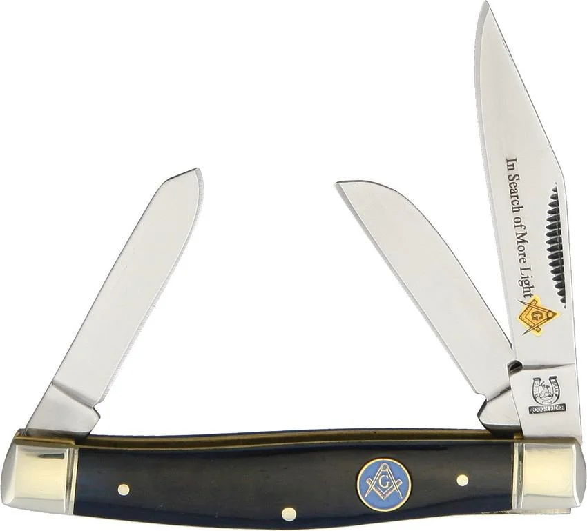 Rough Rider scyzoryk Masonic Stockman