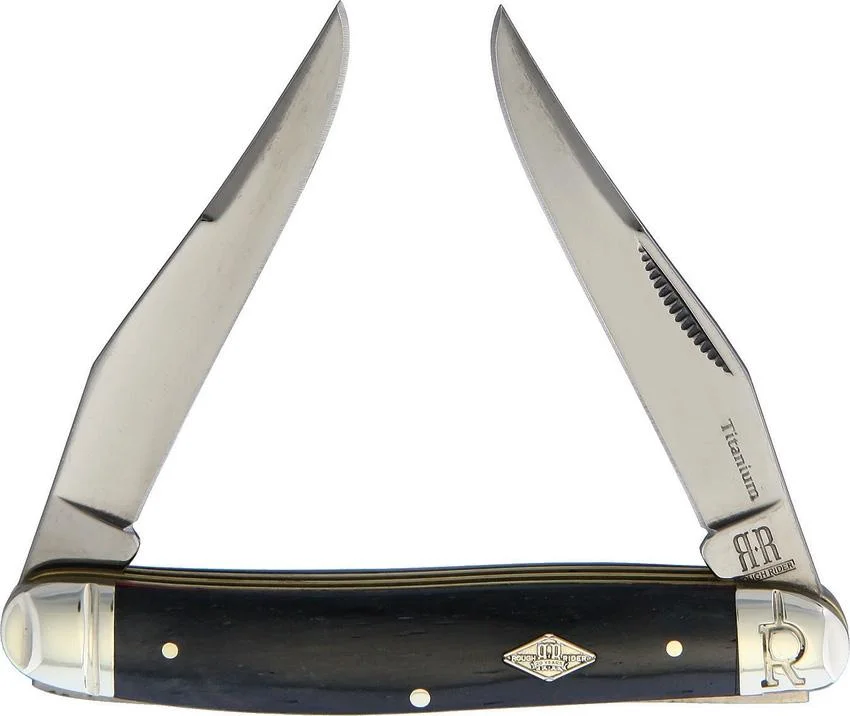 Rough Rider scyzoryk Black Titanium Muskrat