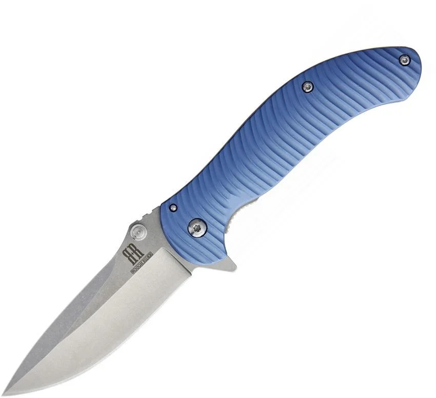 Rough Rider nóż składany Linerlock A/O Blue RR1820