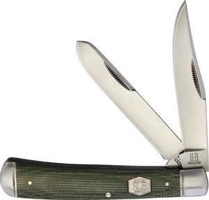 Rough Rider scyzoryk Trapper Green Micarta 