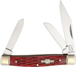 Rough Rider scyzoryk Stockman Red Bone RR291